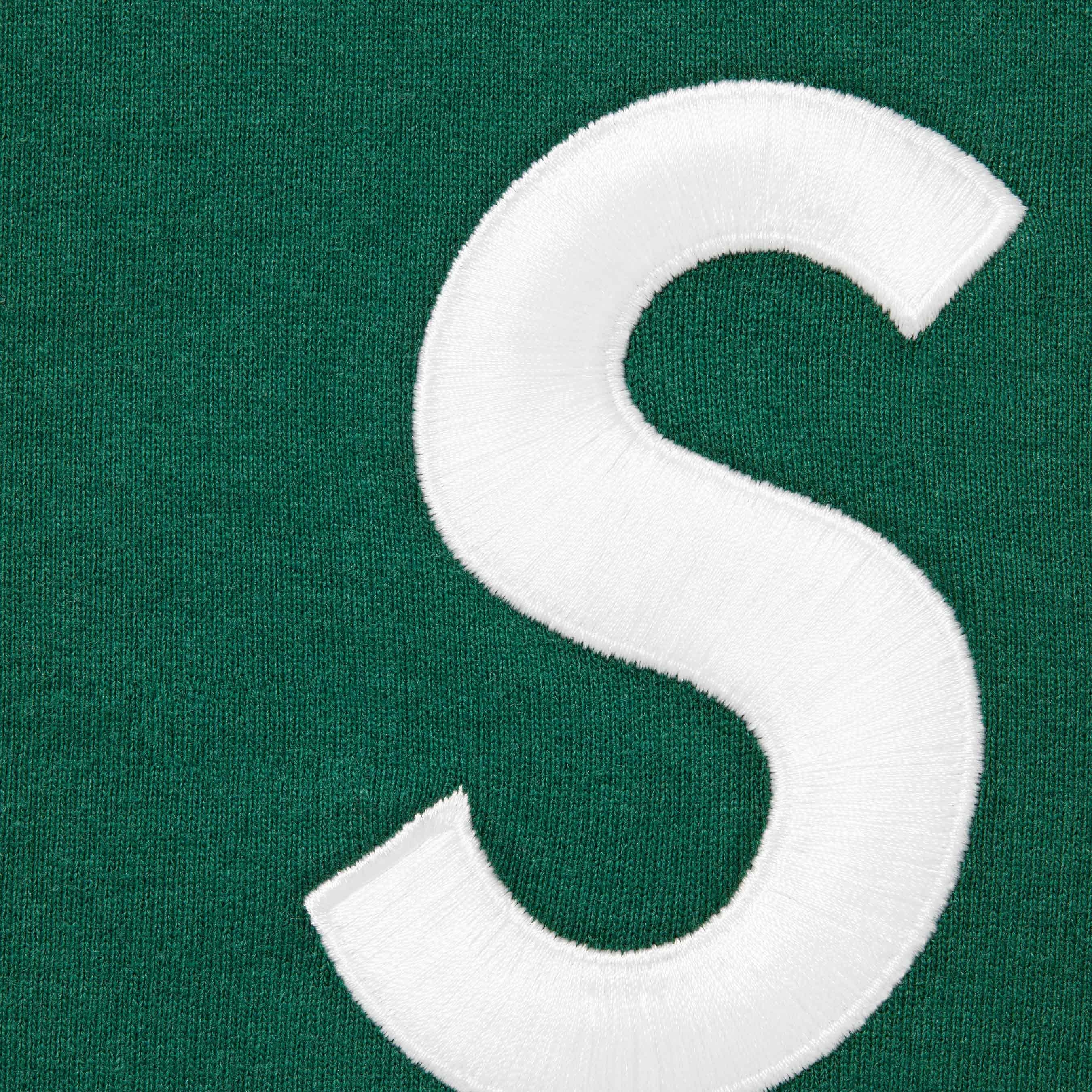 S Logo Zip Up Hooded Sweatshirt view 5